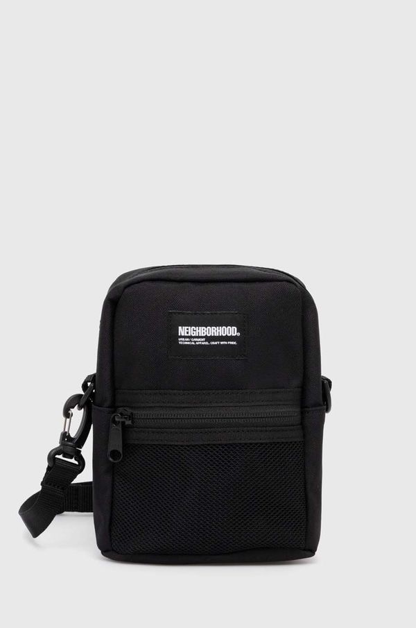 Neighborhood Torbica NEIGHBORHOOD Mini Vertical Bag boja: crna, 241TQNH.CG05