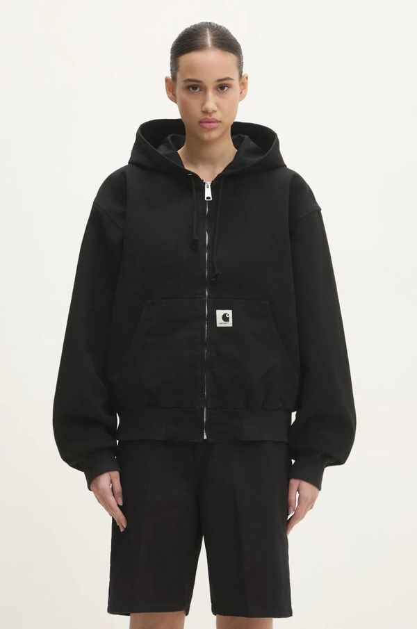 Carhartt WIP Traper jakna Carhartt WIP OG Active Jacket za žene, boja: crna, za prijelazno razdoblje, oversize, I034321.8902