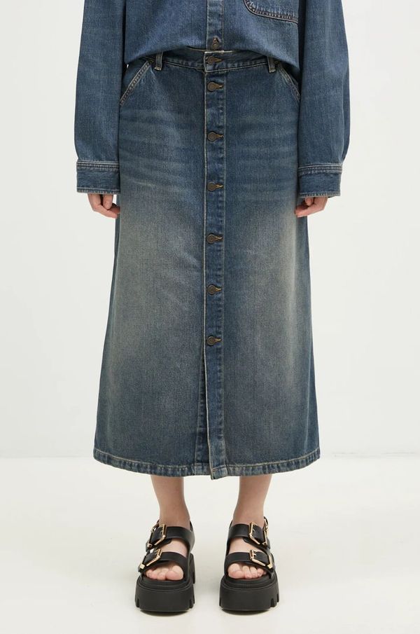 Carhartt WIP Traper suknja Carhartt WIP Marvin Skirt midi, ravna, I034647.014Q