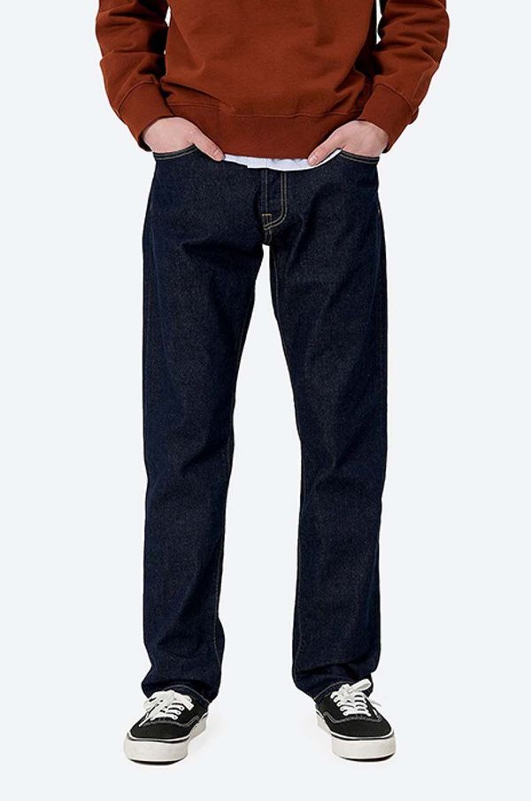 Carhartt WIP Traperice Carhartt WIP za muškarce, I024898-BLUE.RINSE