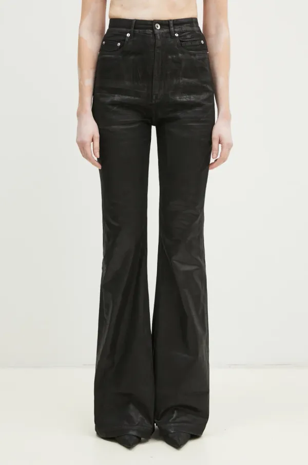 Rick Owens Traperice s torbicom Rick Owens Bolan Bootcut visoki struk, DS01E3311.SCF