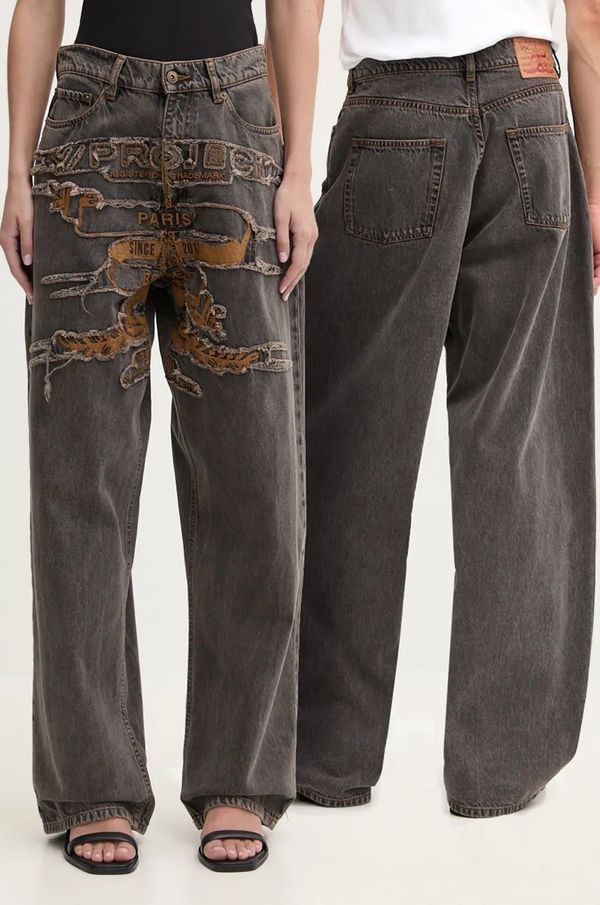 Y/Project Traperice Y/Project EVERGREEN PARIS' BEST PATCH JEANS 207PA005
