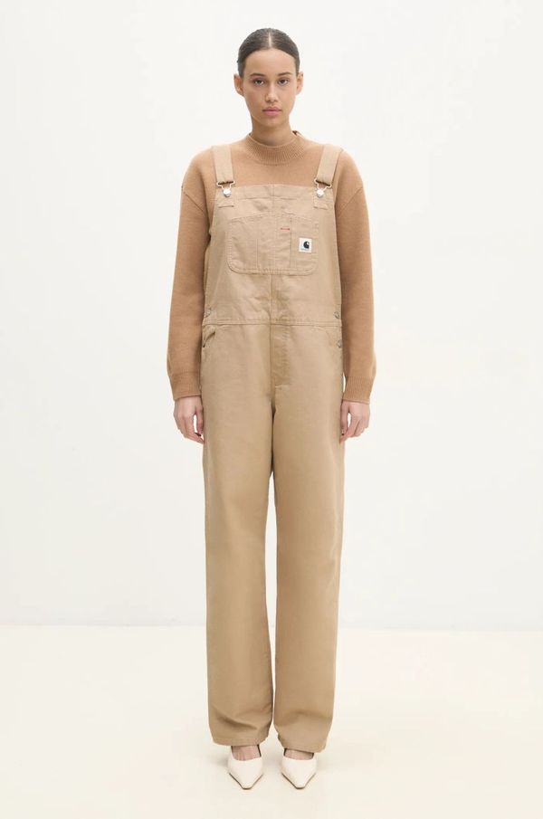 Carhartt WIP Tregerice Carhartt WIP Bib Overall Straight za žene, I034322.700
