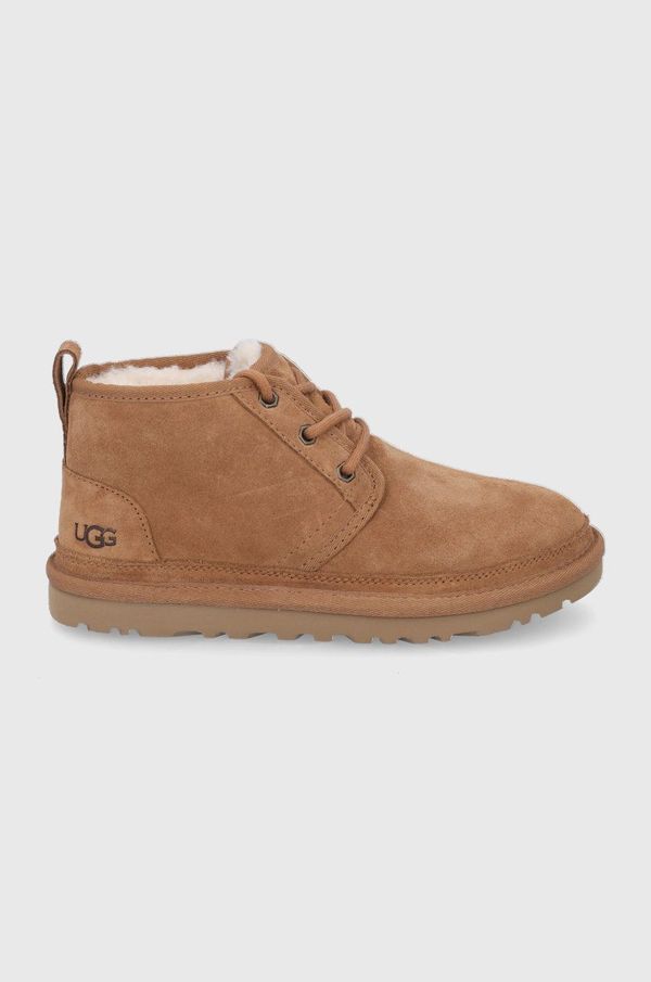 Ugg Cipele od brušene kože UGG Neumel za žene, boja: smeđa, 1094269.CHE