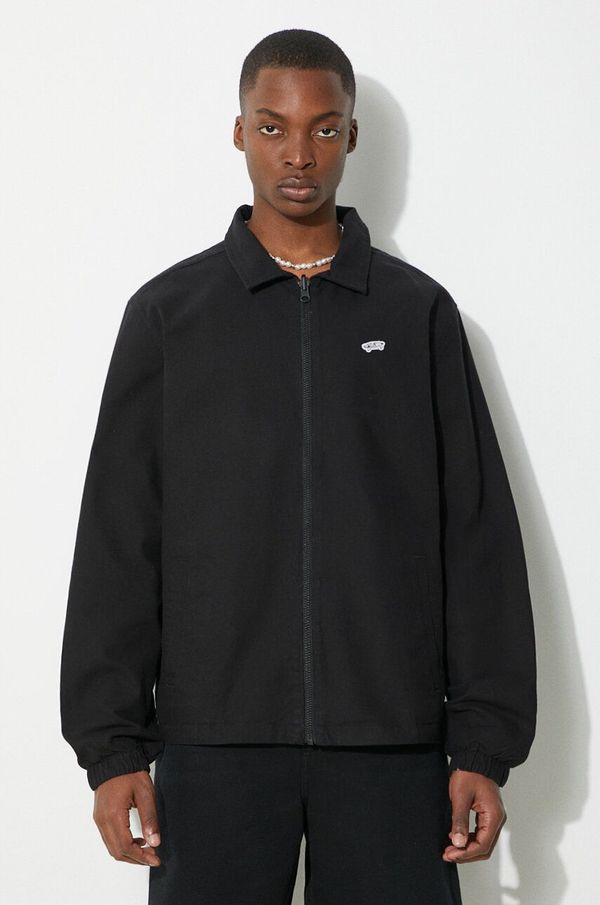 Vans Dvostrana jakna Vans Premium Standards Reversible Station Jacket LX za muškarce, boja: crna, za prijelazno razdoblje, VN000GVZBLK1