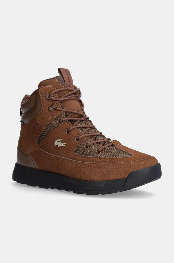 Lacoste Visoke cipele Lacoste Urban Breaker Sneakers za muškarce, boja: smeđa, 48CMA0015