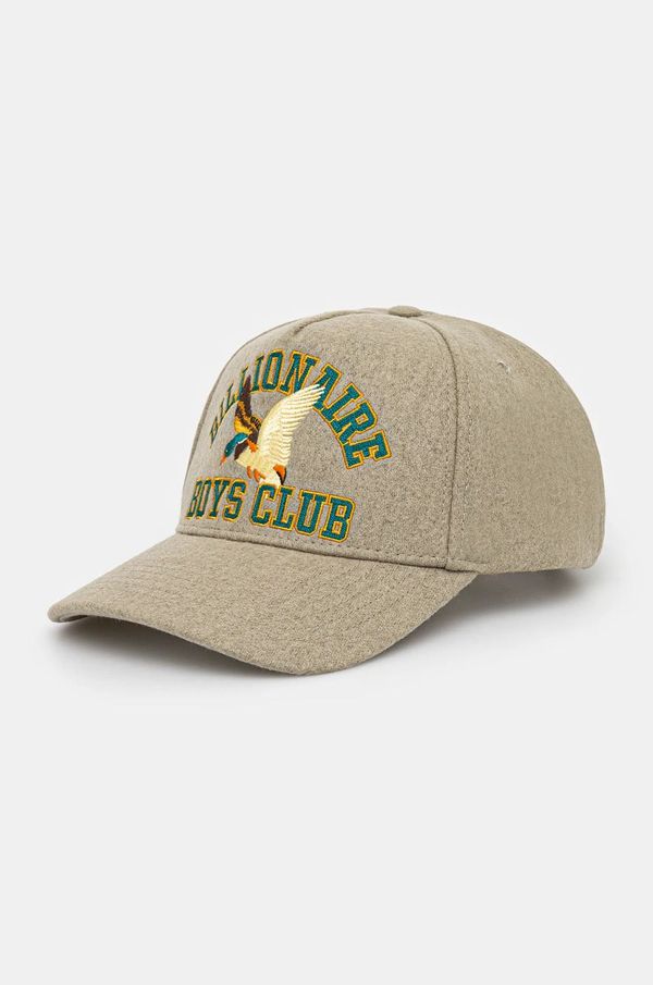 Billionaire Boys Club Vunena kapa sa šiltom Billionaire Boys Club Duck Varsity Trucker Cap boja: bež, melanž, B24469