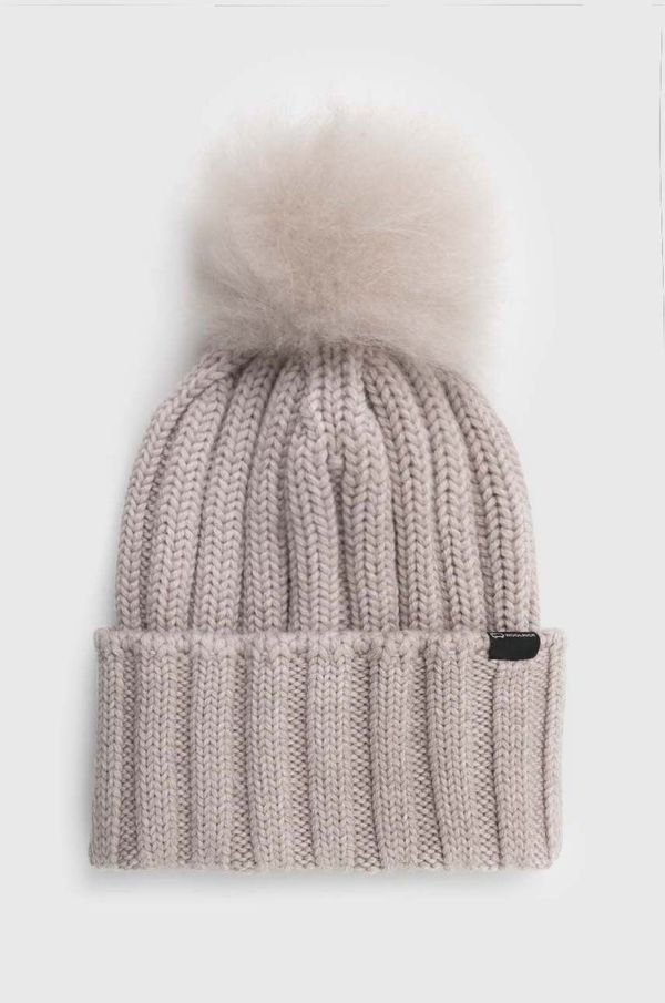 Woolrich Vunena kapa Woolrich boja: bež, vunena