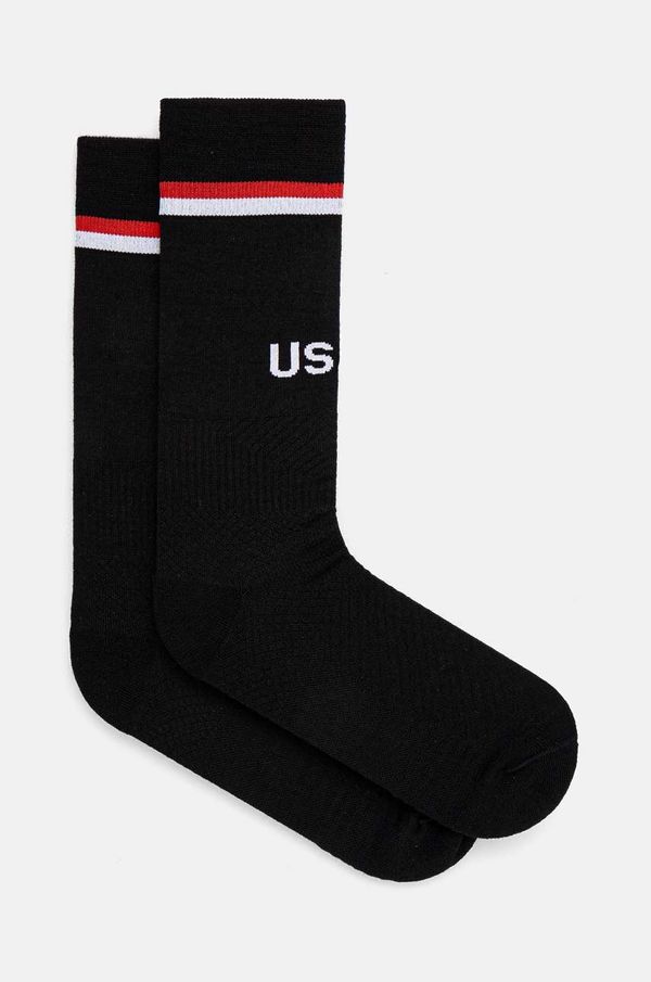 Ambush Vunene čarape AMBUSH Logo Low Soccer Socks boja: crna, BMRA002F24KNI0011000
