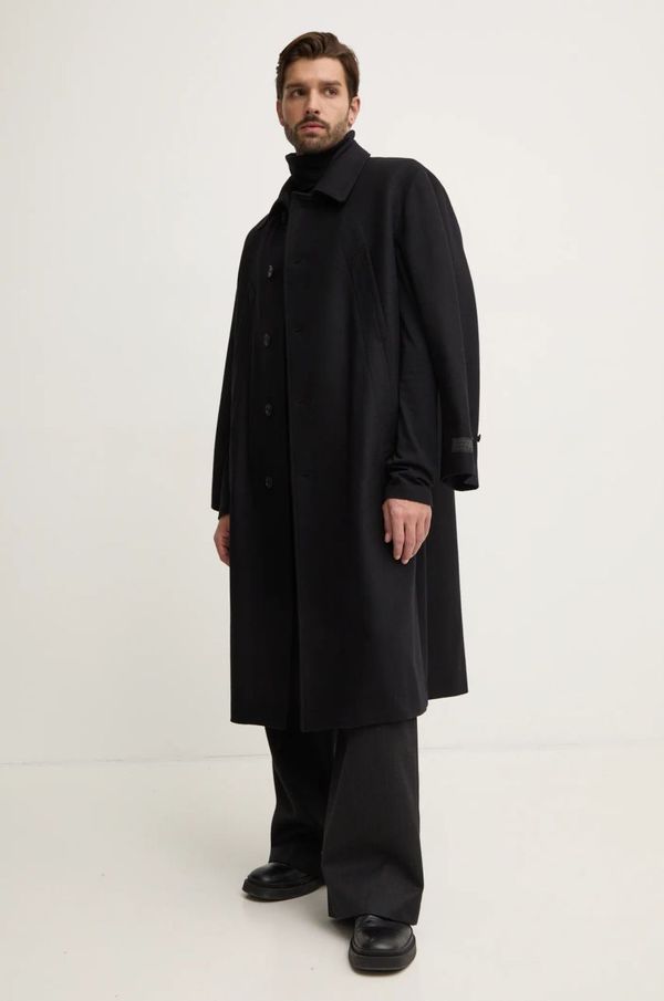 MM6 Maison Margiela Vuneni kaput MM6 Maison Margiela boja: crna, za prijelazno razdoblje, SH2AA0008.S52207