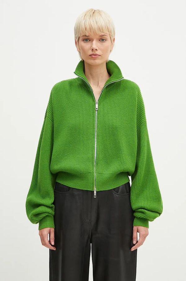 Sportmax Vuneni kardigan Sportmax Svago boja: zelena, topli, 2422346012600