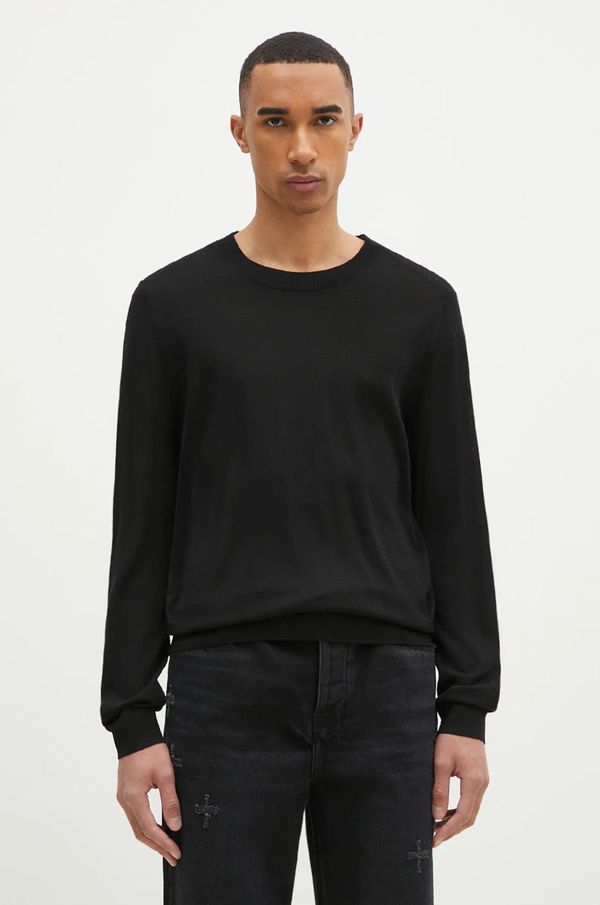 Paul Smith Vuneni pulover Paul Smith za muškarce, boja: crna, lagani, M1R-238Z-P02093