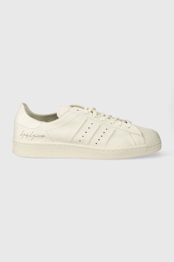 Y-3 Kožne tenisice Y-3 Superstar boja: bijela, IG4026