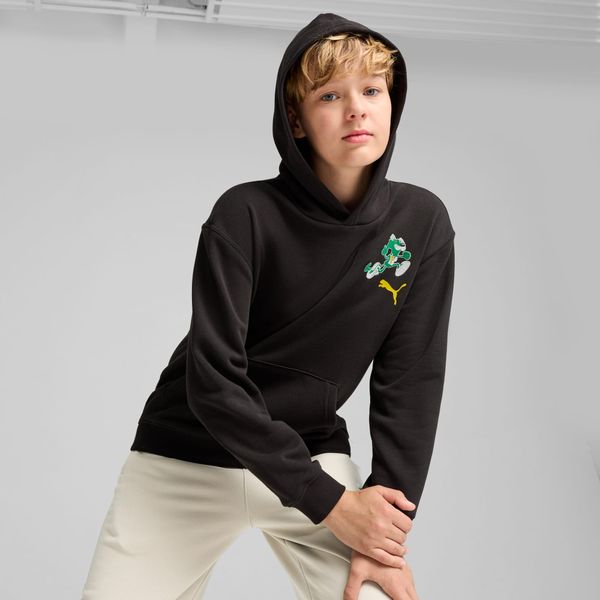 PUMA Downtown Super PUMA Hoodie Youth, Black