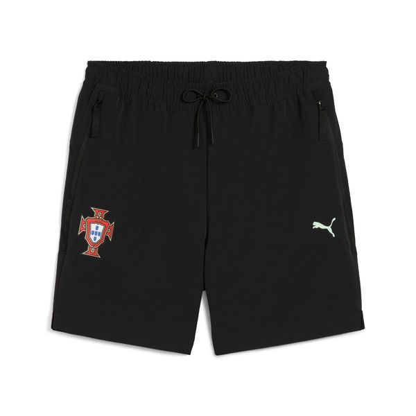 PUMA Men's Portugal PumaTECH Shorts, Black, Size L, Sport
