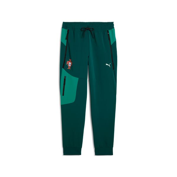 PUMA Men's Portugal PumaTECH Woven Track Pants, Green, Size L, Sport
