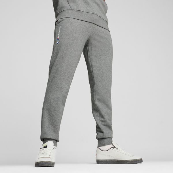 PUMA Men's Puma BMW M Motorsport ESS+ Pants, Gray, Size S, Clothing