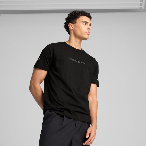 PUMA Men's Puma BMW M Motorsport T-Shirt, Black, Size XS, Clothing