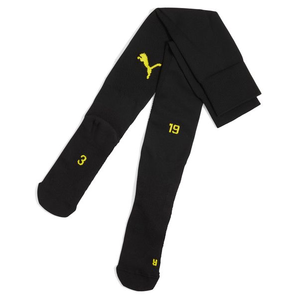 PUMA Men's Puma Borussia Dortmund 24/25 Plain Socks, Black, Size 47-49, Clothing
