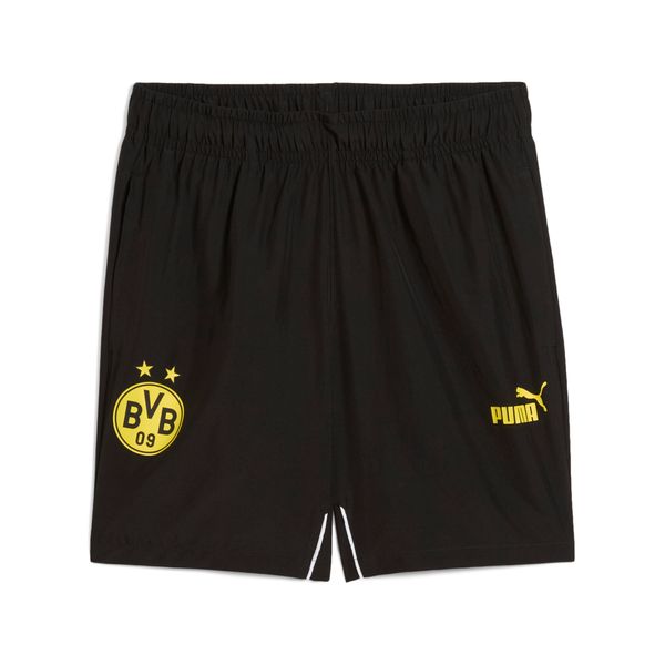 PUMA Men's Puma Borussia Dortmund ftbl ARCHIVE Shorts, Black, Size S, Sport