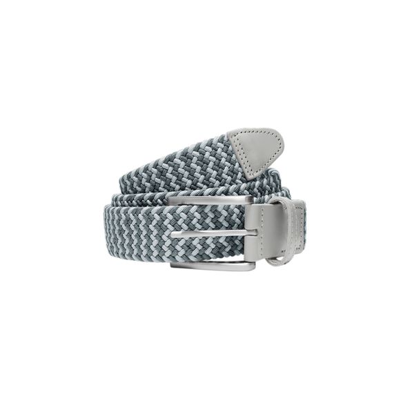 PUMA Men's Puma Braided Weave's Golf Belt, Gray, Size S/M, Accessories