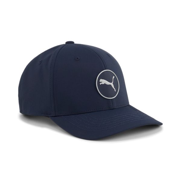 PUMA Men's Puma Circle Cat Tech Golf Cap, Blue, Size Adult, Accessories