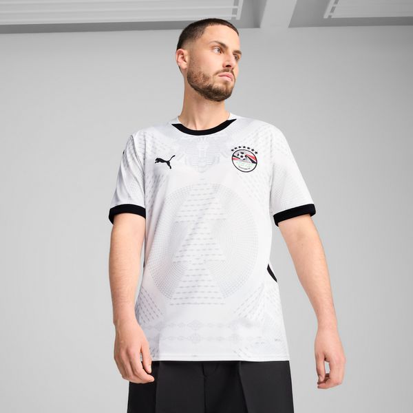 PUMA Men's Puma Egypt 2025 Away Jersey, White, Size 3XL, Clothing