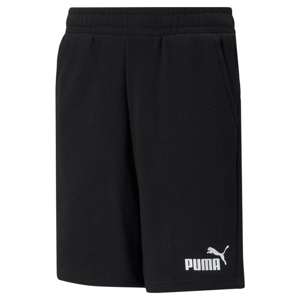 PUMA Men's Puma Essentials Sweat Shorts Youth, Black, Size 1-2Y, Clothing