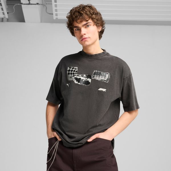 PUMA Men's Puma F1® Graphic T-Shirt, Black, Size XL, Clothing