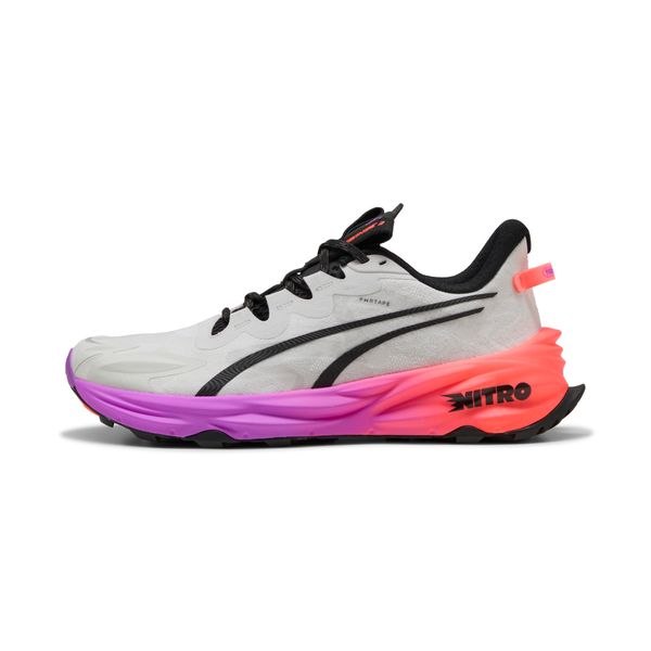 PUMA Men's Puma Fast-Trac NITRO™ 3 Trail Running Shoes, Gray, Size 44.5, Shoes