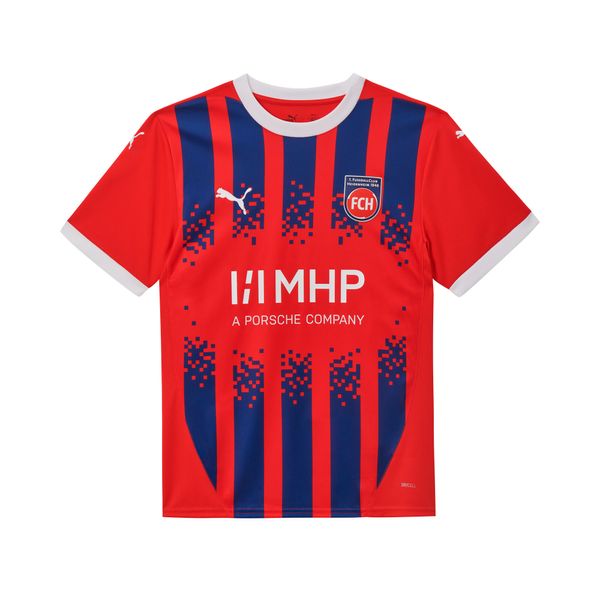 PUMA Men's Puma FC Heidenheim 24/25 Home Jersey, Red, Size M, Clothing