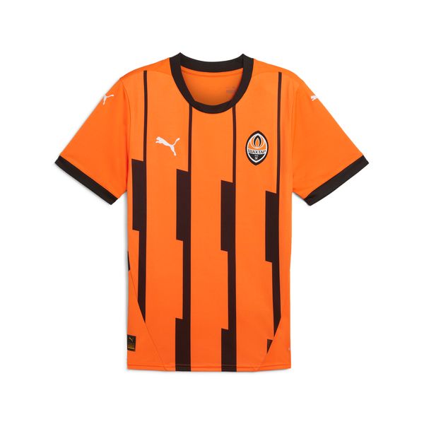 PUMA Men's Puma FC Shakhtar Donetsk 24/25 Home Jersey, Orange, Size M, Sport
