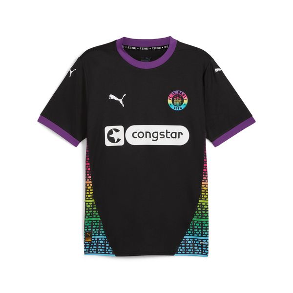 PUMA Men's Puma FC St. Pauli 24/25 Third Jersey, Black, Size XL, Sport