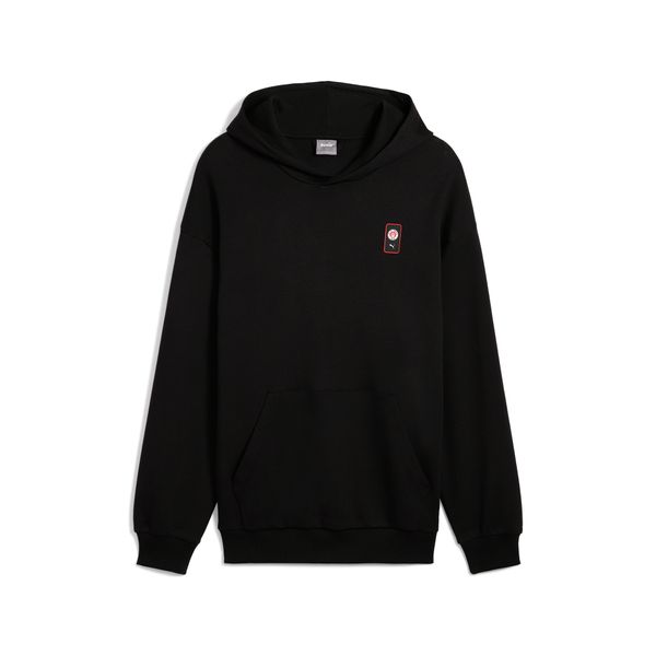 PUMA Men's Puma FC St. Pauli Retro Graphic Hoodie, Black, Size S, Sport