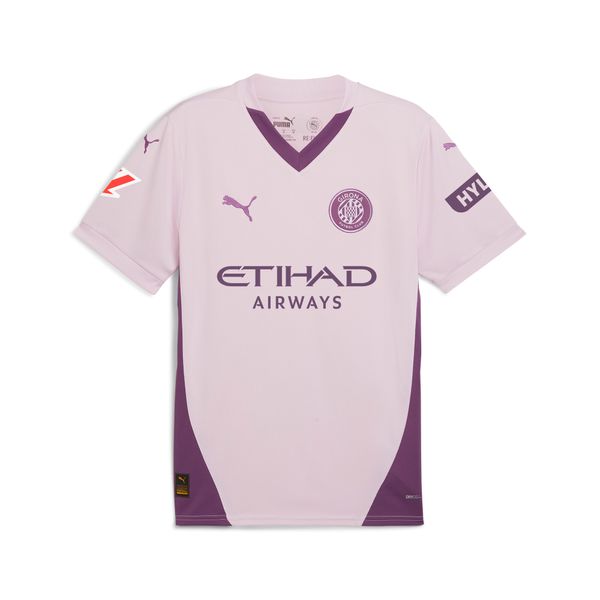 PUMA Men's Puma Girona FC 24/25 Third Jersey, Pink, Size XS, Sport