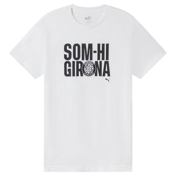 PUMA Men's Puma Girona FC T-Shirt, White, Size XS, Sport