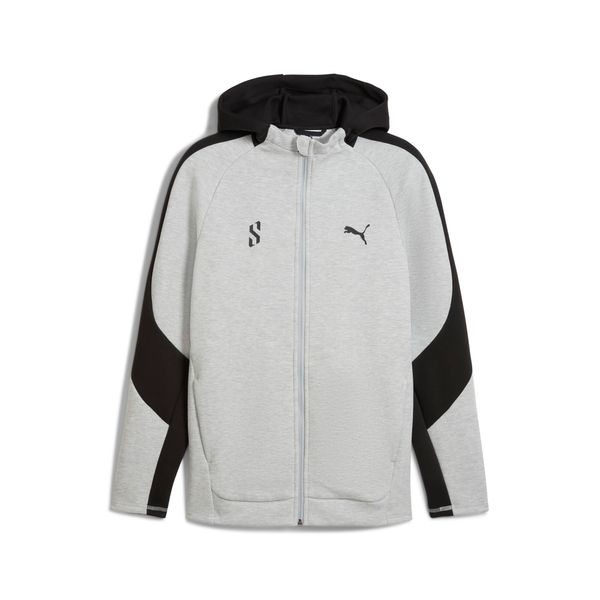 PUMA Men's Puma Lab Evostripe Cross Jacket, Gray, Size XXL, Clothing