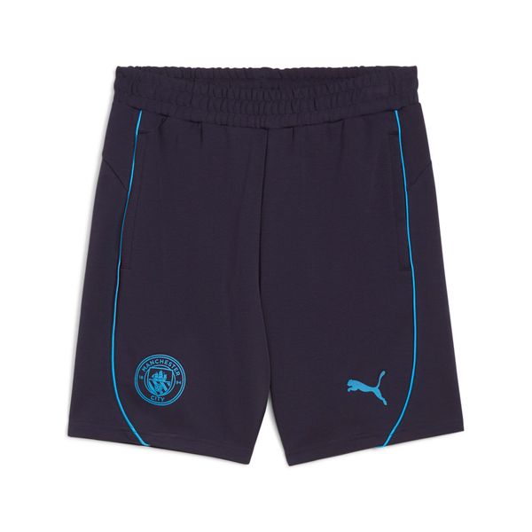 PUMA Men's Puma Manchester City Casuals Shorts, Blue, Size M, Sport