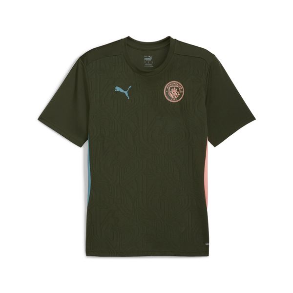 PUMA Men's Puma Manchester City Training Jersey, Green, Size S, Sport