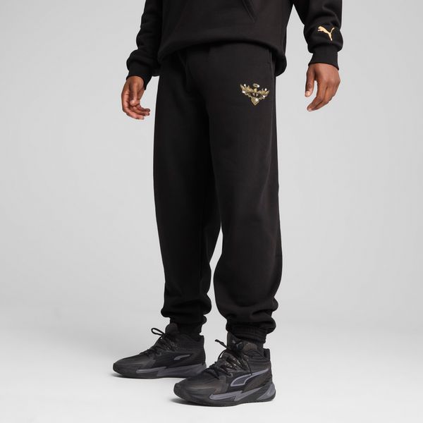 PUMA Men's Puma Melo Alwayz On 1 Basketball Sweatshirt, Black, Size S, Clothing