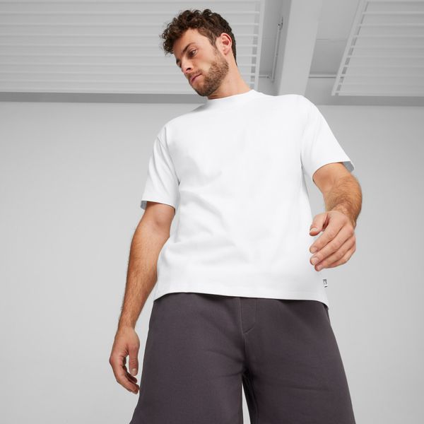 PUMA Men's Puma MMQ T-Shirt, White, Size S, Clothing