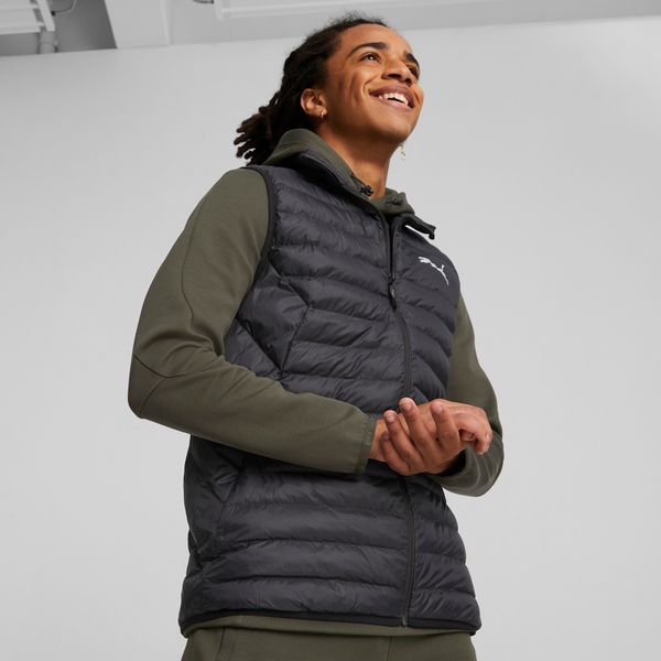 PUMA Men's Puma Pack LITE Vest, Black, Size S, Clothing