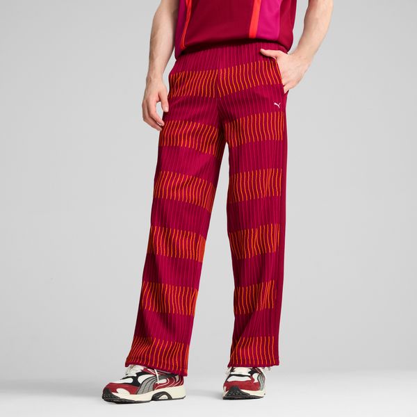 PUMA Men's Puma Players Lane T7 Pants, Red, Size XXL, Clothing
