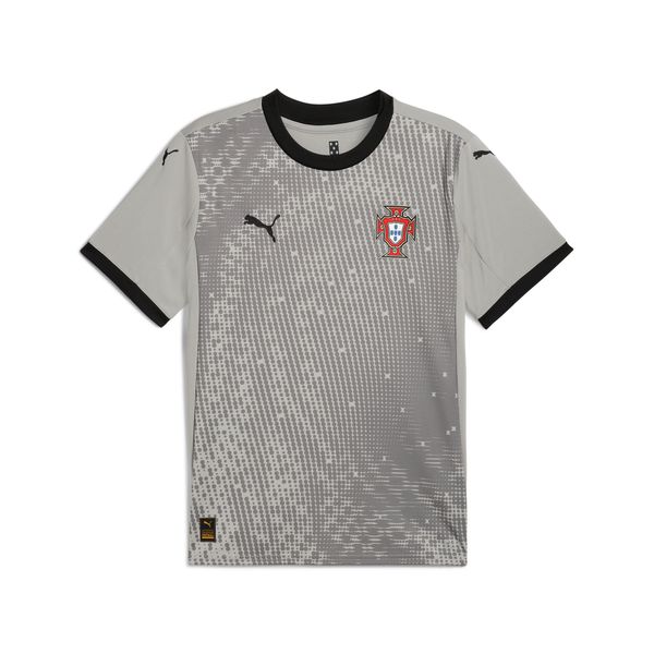 PUMA Men's Puma Portugal 2025 Goalkeeper Short Sleeves Jersey, Gray, Size L, Sport