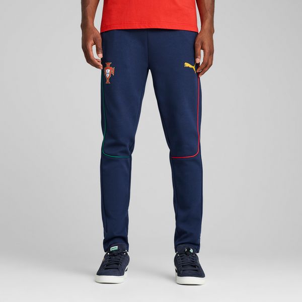 PUMA Men's Puma Portugal Casuals Pants, Blue, Size XXL, Clothing