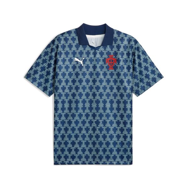 PUMA Men's Puma Portugal ftbl NRGY+ Retro Jersey, Blue, Size M, Sport