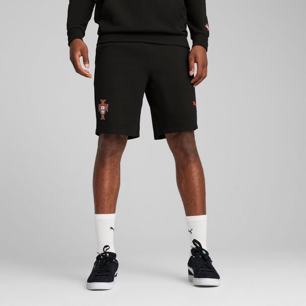 PUMA Men's Puma Portugal ftbl NRGY Shorts, Black, Size L, Clothing