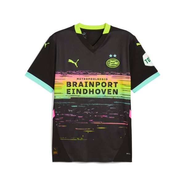 PUMA Men's Puma PSV Eindhoven 24/25 Away Jersey, Black, Size S, Sport