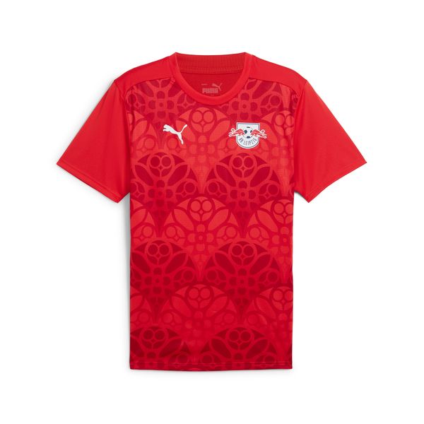 PUMA Men's Puma RB Leipzig Pre-match Short Sleeve Jersey, Red, Size XXL, Sport