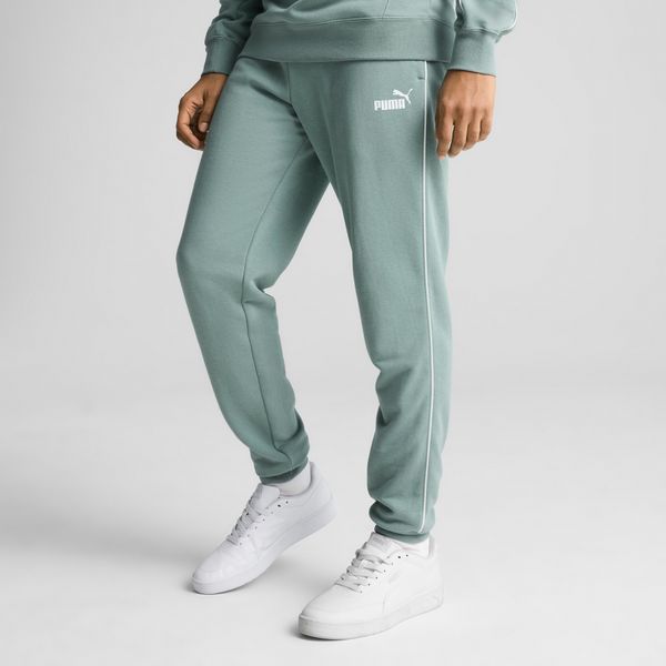 PUMA Men's Puma Sport Sweatpants, Green, Size L, Clothing